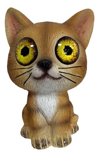 kotek solar, 3 wzory, rudy i szary, 21*17*28