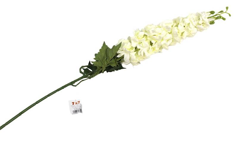 Ostróżka wielka biala lub szaro-niebieska, 109 cm
