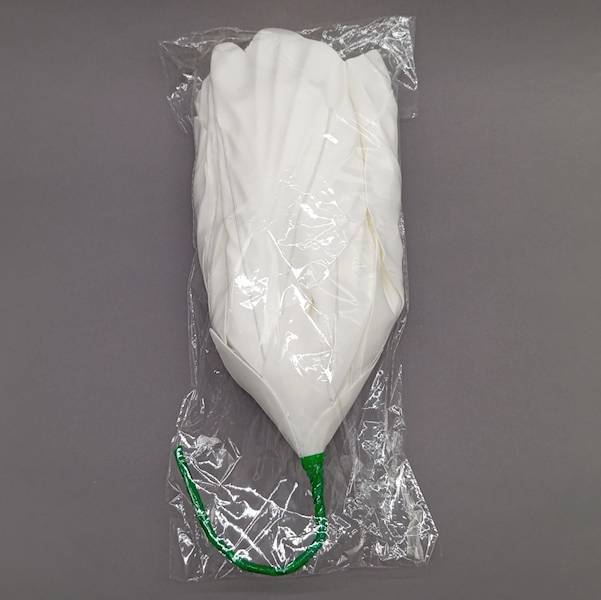 Kwiat piankowy XL biały(ok.35 cm)