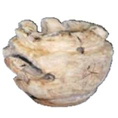 Teak donica 60 cm