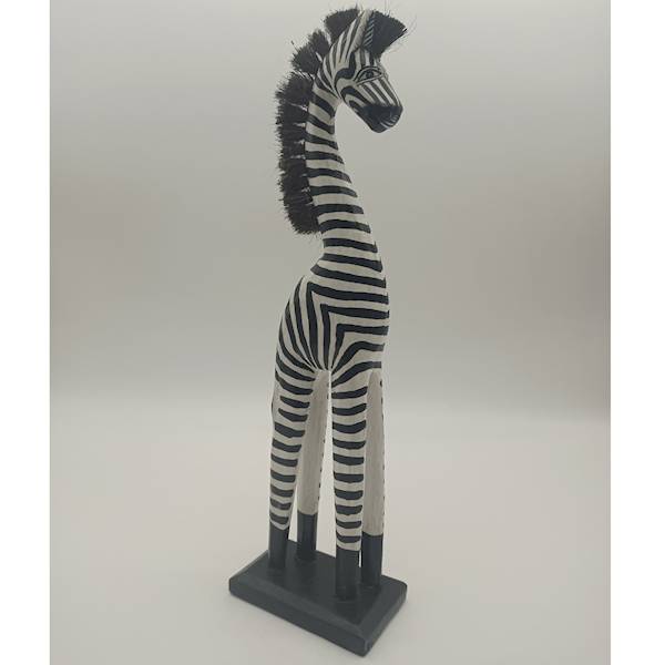 Rzeźba zebra 40 cm IND