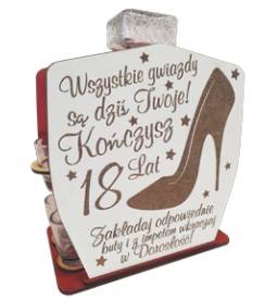 Karafka cyfra szpilka