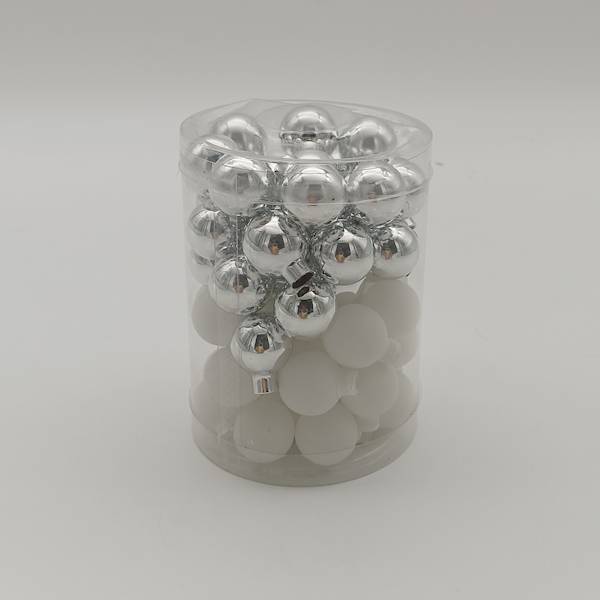 Bombka szklana, florystyczna - 2 cm (60 szt.)