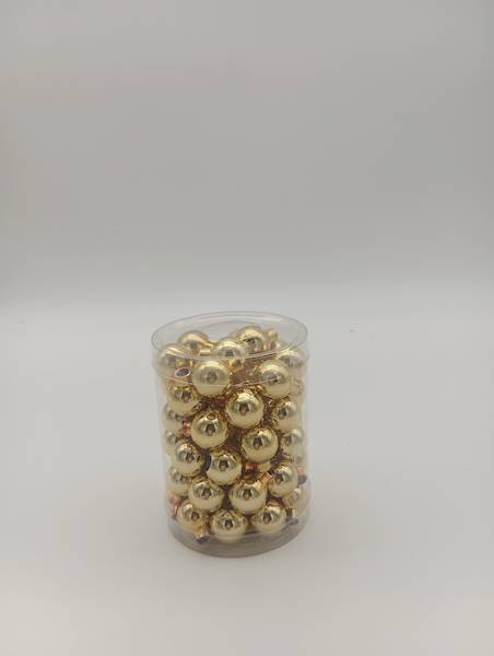 Bombka szklana, florystyczna - 2 cm (60 szt.)