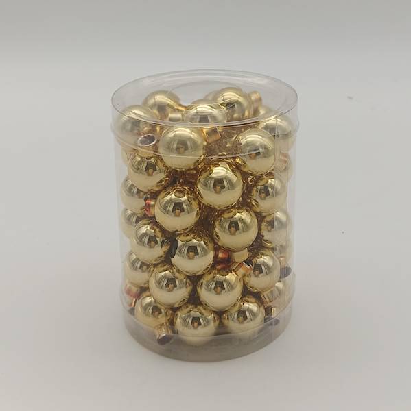 Bombka szklana, florystyczna - 2 cm (60 szt.)