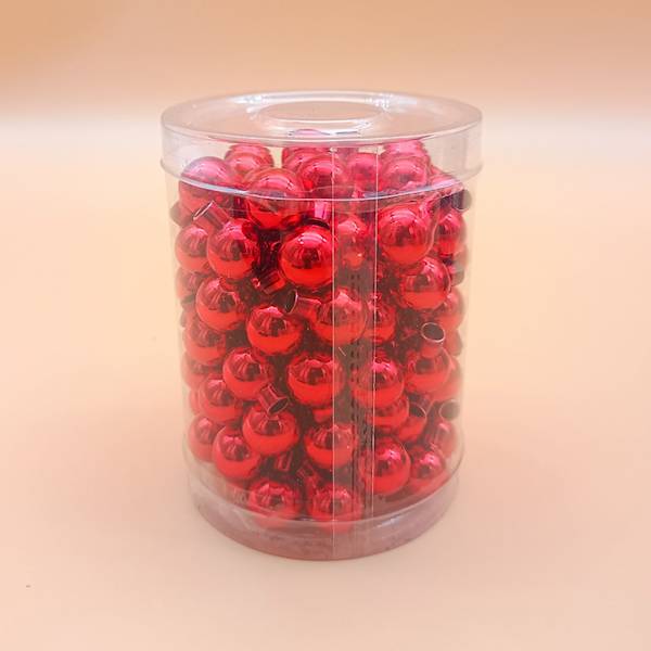 Bombka szklana, florystyczna - 1,5 cm (120 szt.)