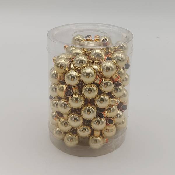 Bombka szklana, florystyczna - 1,5 cm (120 szt.)