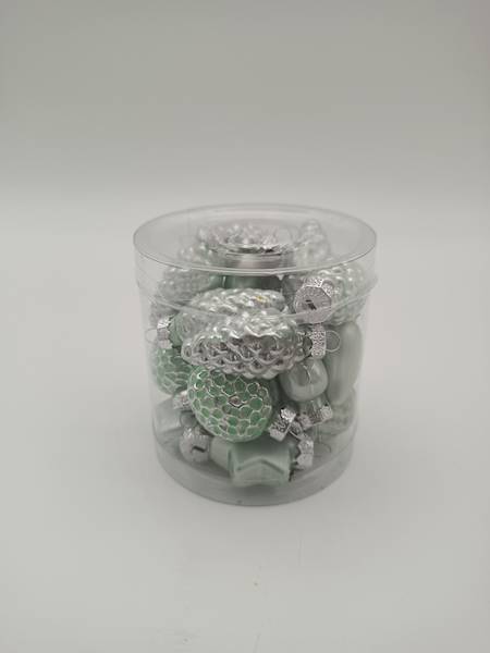Bombka szklana mix kształtów - 3,5cm