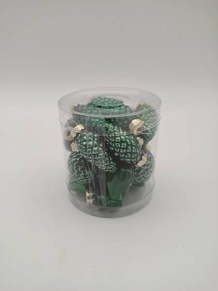 Bombka szklana mix kształtów - 3,5cm