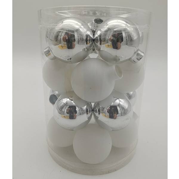 Bombka szklana, florystyczna - 4 cm (20 szt.)