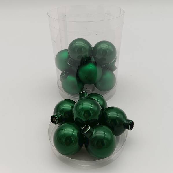 Bombka szklana, florystyczna - 3 cm (16 szt.)