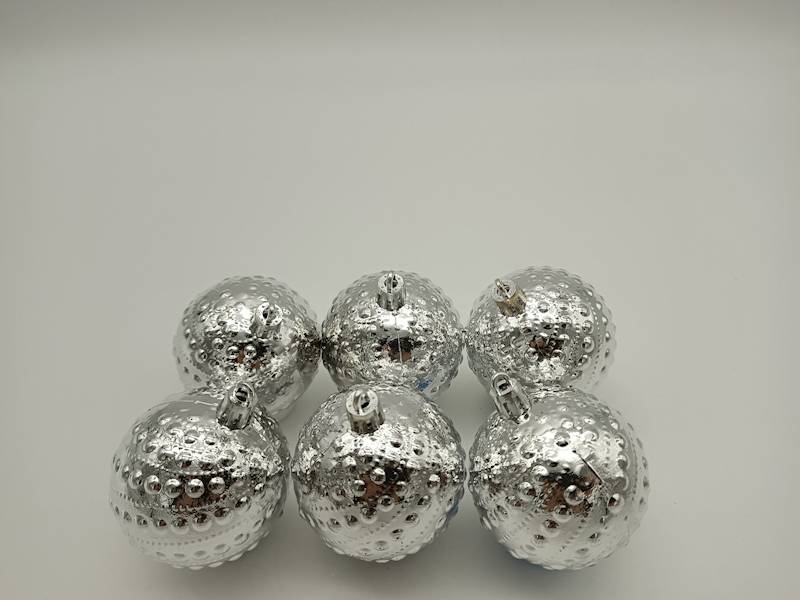 Bombka plastikowa - 6 cm (6 szt.)