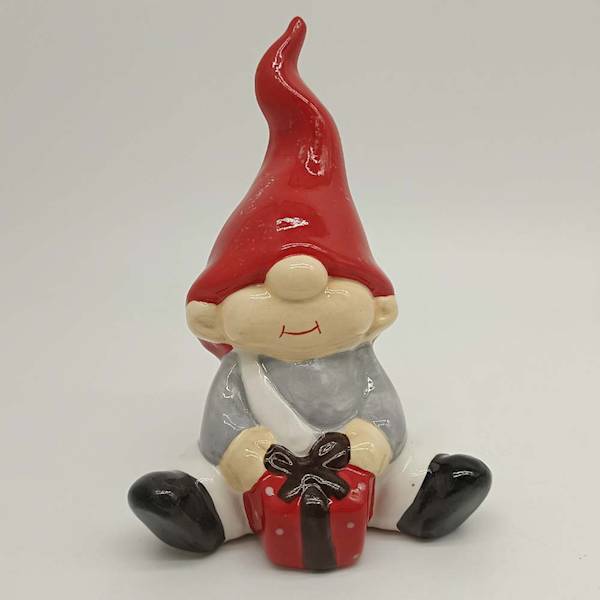Skrzat ceramiczny chłopiec 14,5x10x7 cm