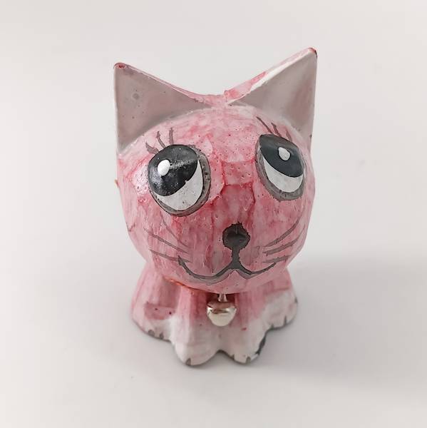 Koty drewniane kolor 11 cm, kpl.5