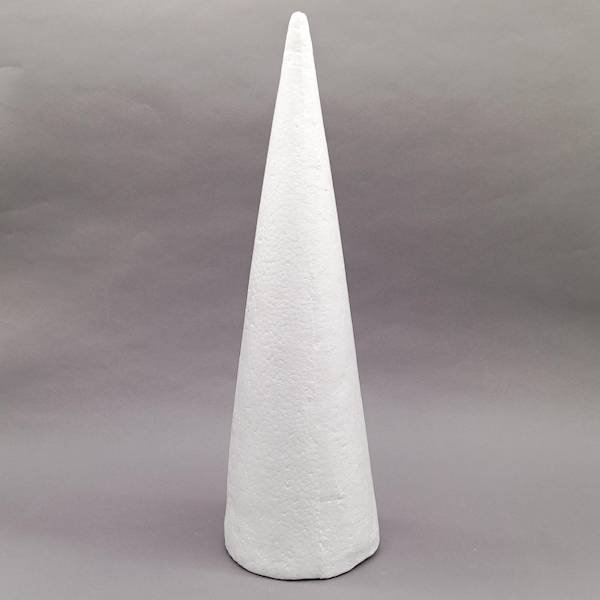 Stożek styropianowy 51 cm, luz