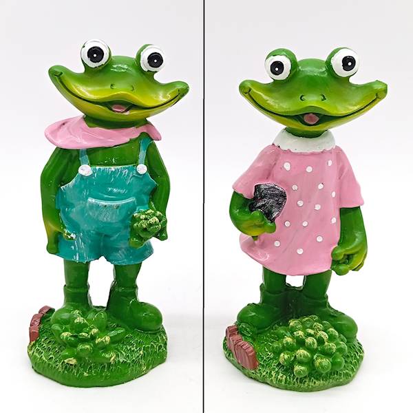Żaby para 14cm x 6,5cm x 6cm | 2 wzory 