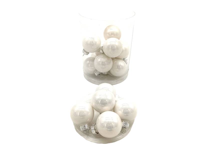 Bombka szklana - 3 cm (15 szt.)