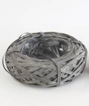 Osłonka beret szara koło 25 cm