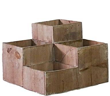 kwietnik narożny"4" - podstawa do stroika 30*30*22