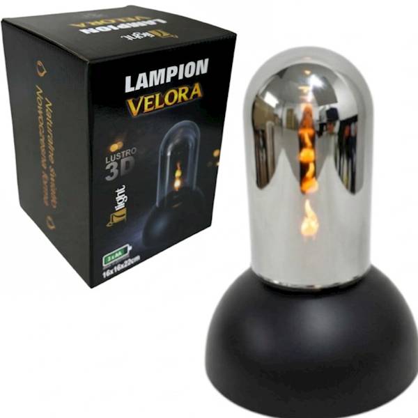 lampion solarny 28 cm szklana tuba