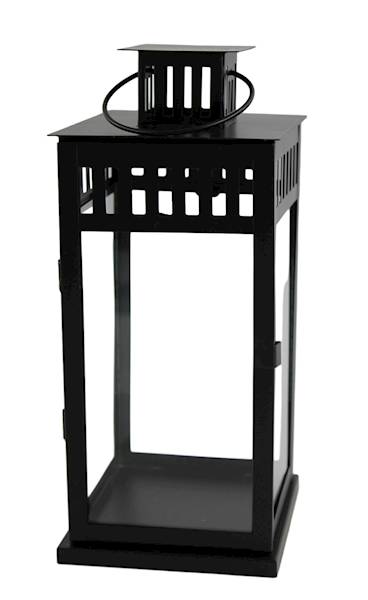 latarnia met.czarna 30*14*14cm