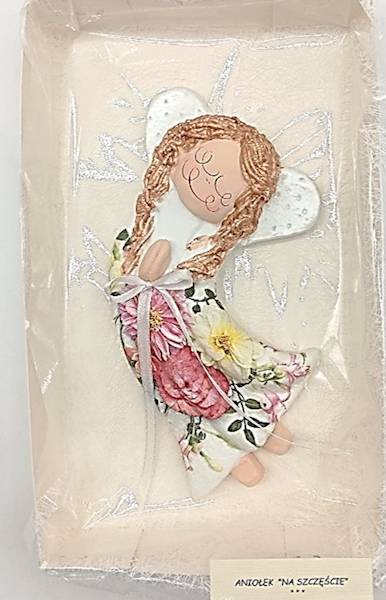 Aniołek decoupage Halinka