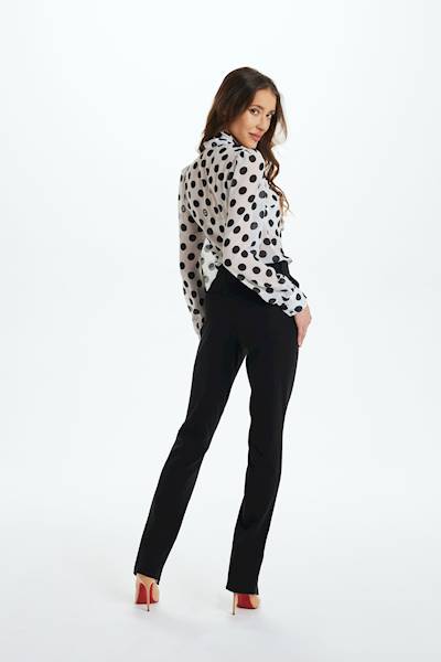 BLUZKA LIBRA B&W DOTS BOSKATA R.40