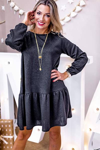 TUNIKA SHINE BLACK MOELLE RONE SIZE