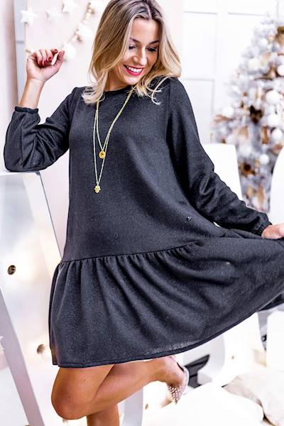 TUNIKA SHINE BLACK MOELLE RONE SIZE