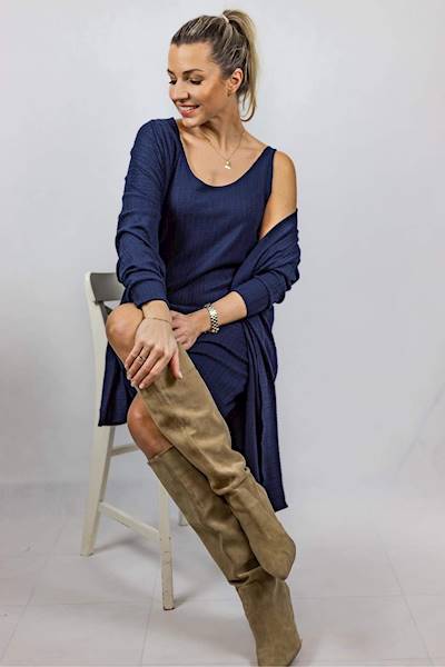 KOMPLET MILLY NAVY MOELLE R.ONE SIZE