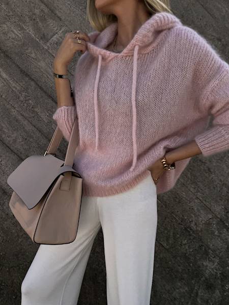 SWETER MARI PINK BAD ICON R.ONE SIZE
