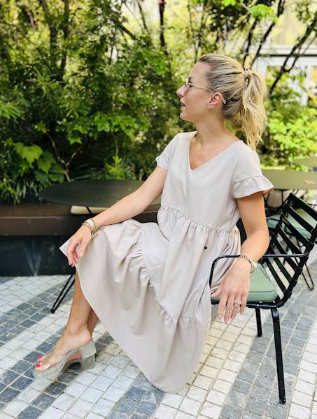SUKIENKA CELINE PINK MOELLE R.ONE SIZE