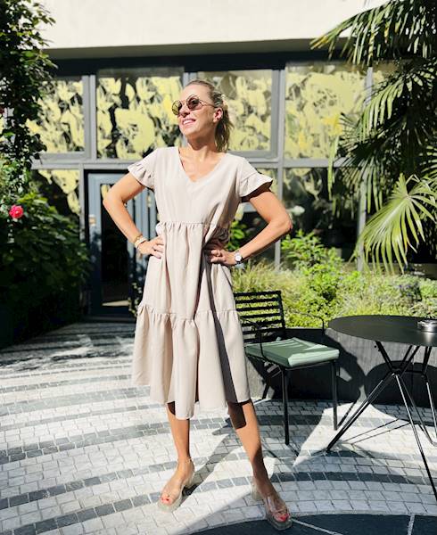 SUKIENKA CELINE PINK MOELLE R.ONE SIZE