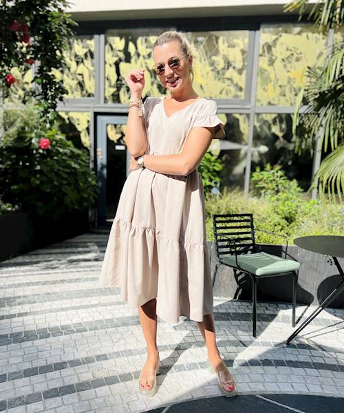 SUKIENKA CELINE PINK MOELLE R.ONE SIZE