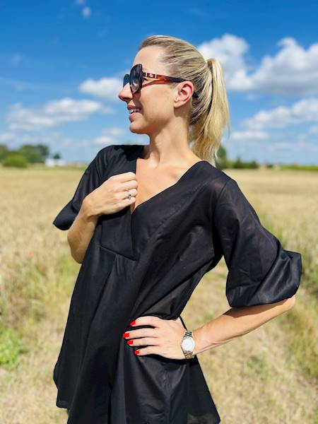 TUNIKA BATIST BLACK MOELLE R.ONE SIZE