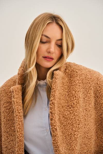 KURTKA TORIELLO CAMEL BUNNY THE STAR R.ONE SIZE