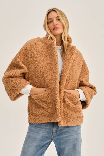 KURTKA TORIELLO CAMEL BUNNY THE STAR R.ONE SIZE
