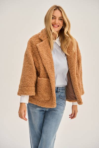 KURTKA TORIELLO CAMEL BUNNY THE STAR R.ONE SIZE