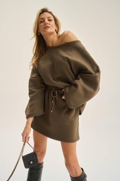 SPÓDNICA PICO KHAKI BUNNY THE STAR R.ONE SIZE
