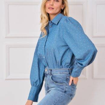 KOSZULA WENECJA JEANS BLUE BUNNY THE STAR R.ONE SIZE