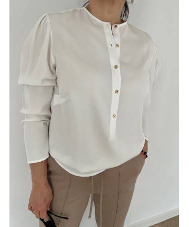 BLUZKA GALA OFF WHITE PRESKA R.34/36