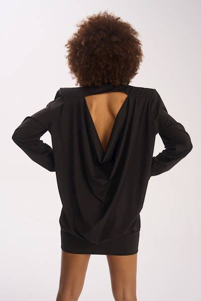SUKIENKA BALFOUR BLACK BUNNY THE STAR R.ONE SIZE