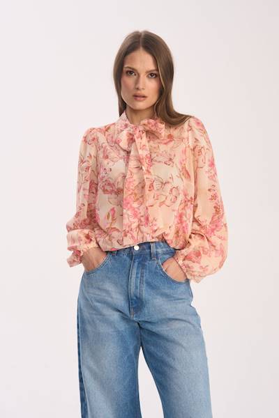 KOSZULA RENO PEACH FLOWER BUNNY THE STAR R.ONE SIZE