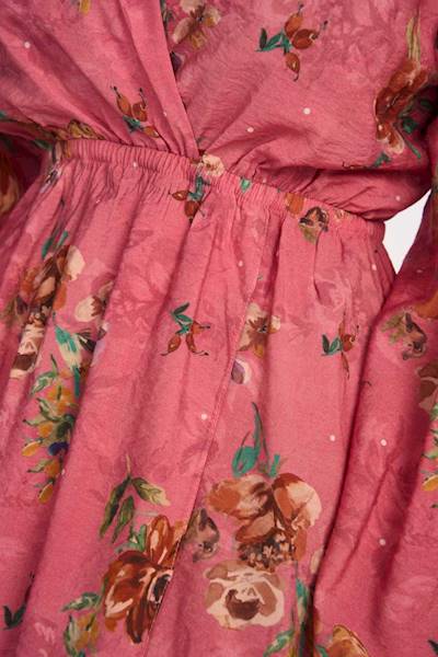 SUKIENKA VANNES PINK FLOWER BUNNY THE STAR R.ONE SIZE