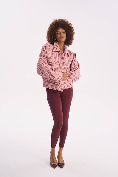 KURTKA SALINAS PINK BUNNY THE STAR R.ONE SIZE