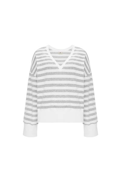 KOMPLET KAWALA STRIPE GREY BUNNY THE STAR R.ONE SIZE