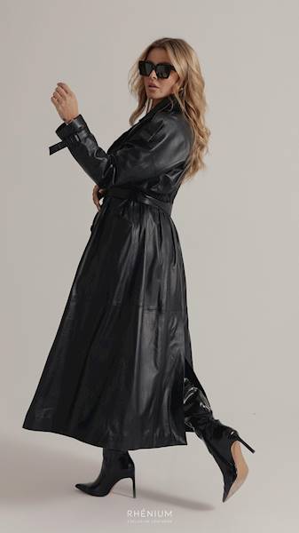 PŁASZCZ ODESSA BLACK RHENIUM R.38