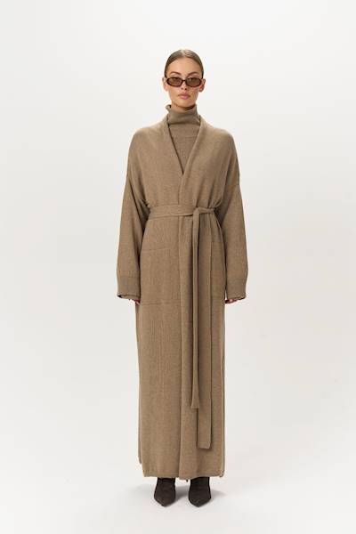 KARDIGAN GRISELLE BEIGE BAD ICON R.ONE SIZE