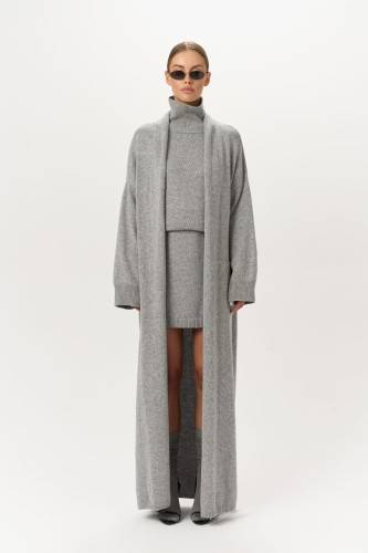 KARDIGAN GRISELLE GREY BAD ICON R.ONE SIZE