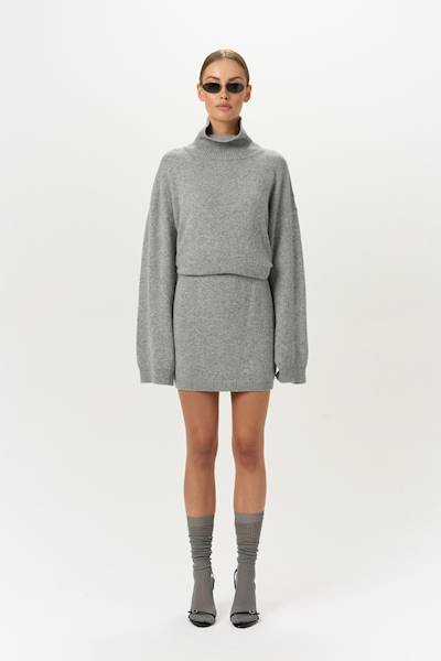 SPÓDNICA GRISELLE GREY BAD ICON R.ONE SIZE